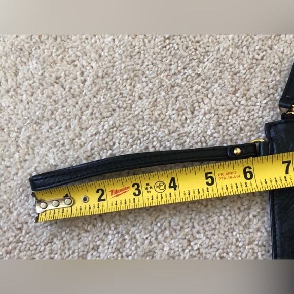 Michael Kors Fulton Clutch/Wristlet - Black with gold accents - Picture 11 of 12